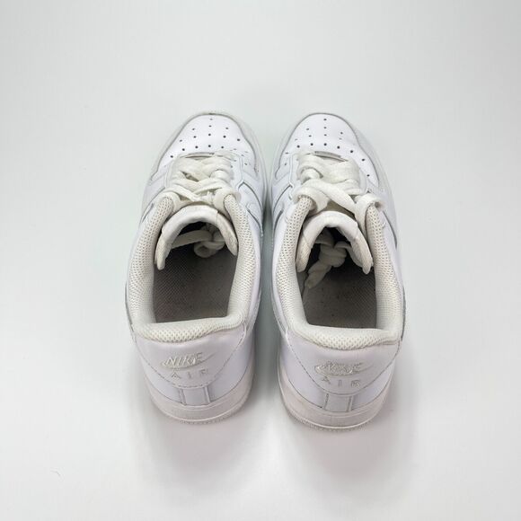 Nike Air Force 1 Low White Leather Athletic Shoes DD8959-100 Women's Size 7.5 - Picture 7 of 11